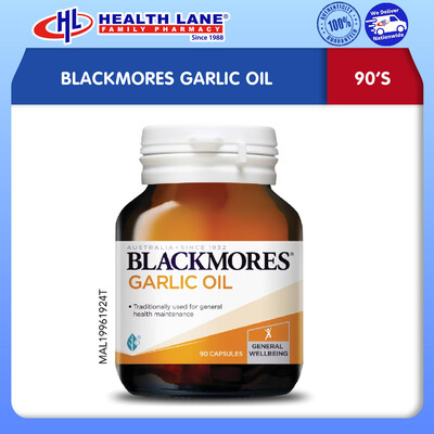 BLACKMORES GARLIC MINYAK (90'S)